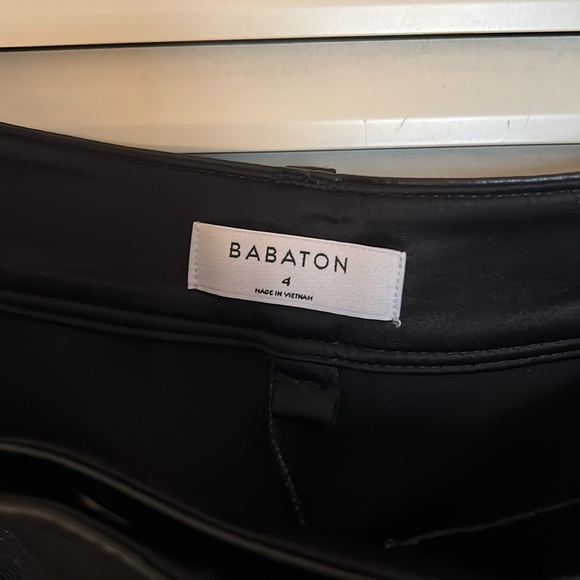 Babaton Command Cropped Pant vegan leather - Picture 2 of 6